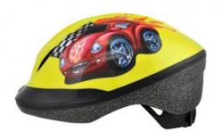 Шолом Longus FUNN 2.0 жовтий Red Car, розмір 48-54cm