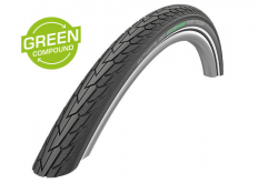 Покришка Schwalbe Road Cruiser 27x1.65 (44-584) Active, GREEN, K-Guard TwinSkin B/B+RT